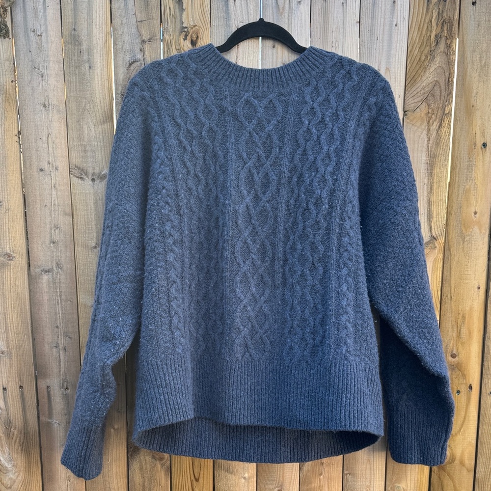 Favorite Daughter oversized Cable Knit wool Sweater